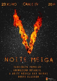 cartel noite meiga as pontes