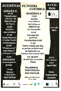 iii festival poesia guitirica guitiriz