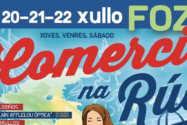 Comercio na rua Foz 2023