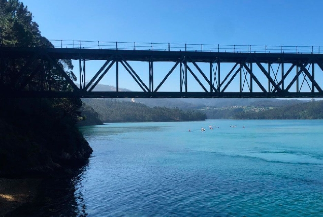 Subida do Río Sor en Kayaks