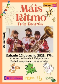 actuacion mais ritmo trio detres muras