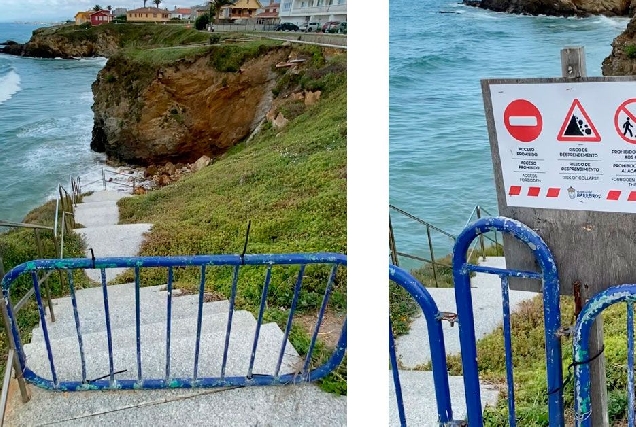 barreiros accesos praia san bartolo pechado 2023