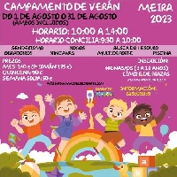 campamento veran meira agosto