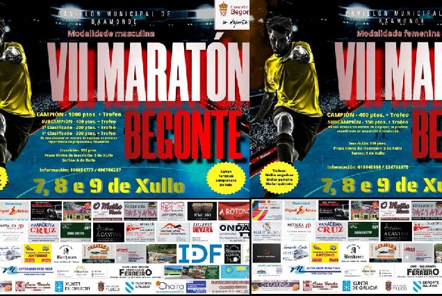 maraton begonte feminino e masculino