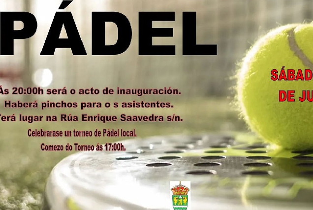 pistas padel fonsagrada inauguracion