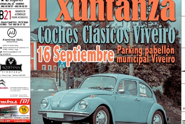 I xuntanza coches clasicos viveiro 2023