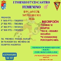 Torneo futbol 7 femenino cd castro