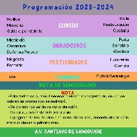 programacion actividades curso sancovade