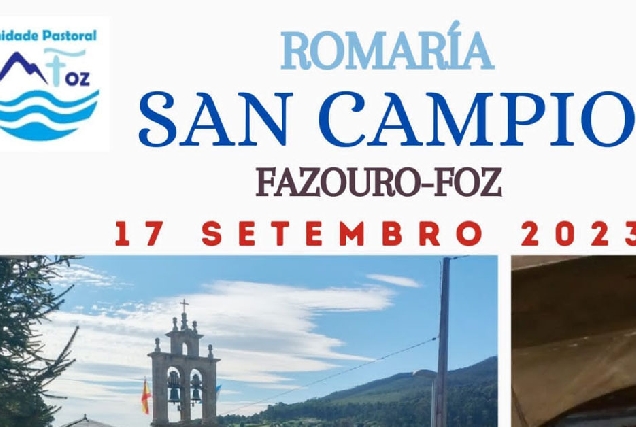 romaria san campio fazouro foz 2023