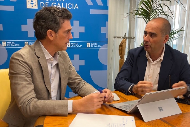 alcalde do Incio coa Xunta de Galicia