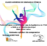 clases de ximnasia cdr as pontes