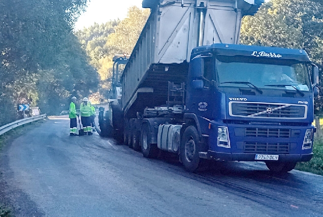 obras pavimentacion cinto comarcal guntin