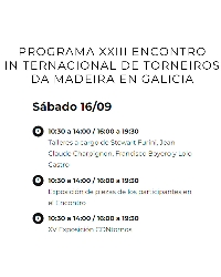 programa sabado tornerios