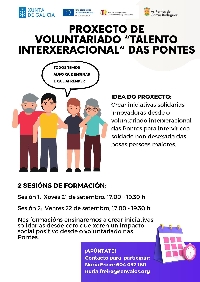 proxecto voluntariado interxeracional as pontes