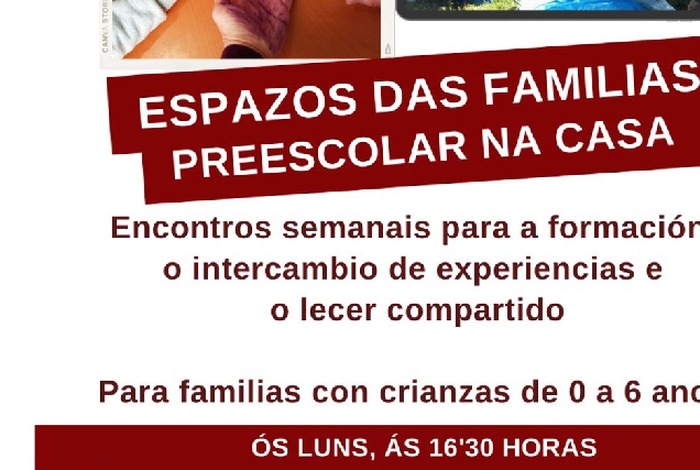 espazos familias o corgo preescolar na casa portada