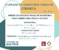 inscricion curso ceramica guitiriz