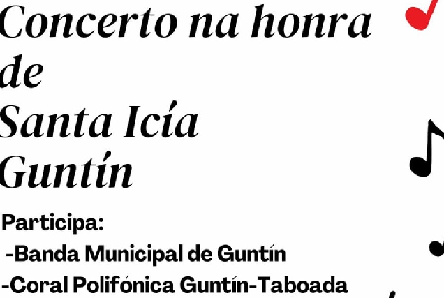 concerto banda musica guntin portada