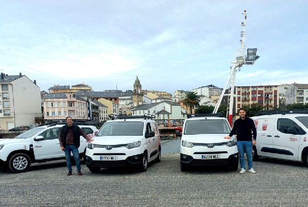 novos vehiculos concello foz 2023