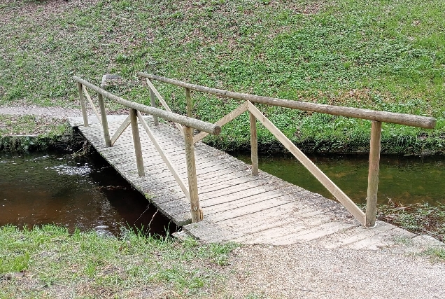 ponte reparada no rio rato