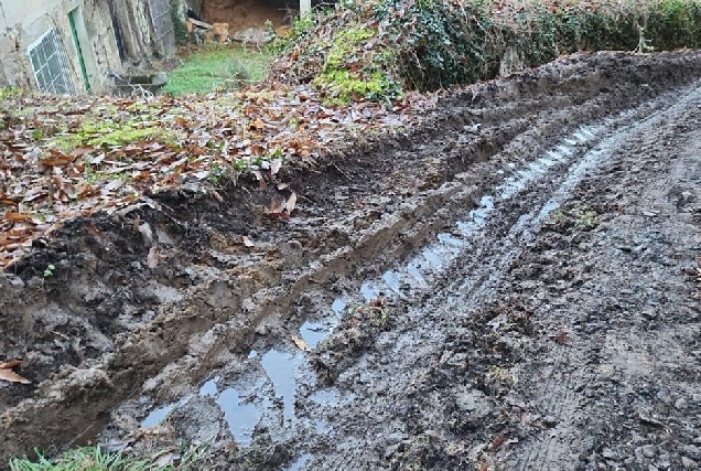 caminos accesos mal estado portomarin