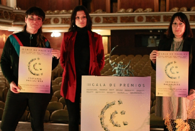 Imaxe da presentación da gala dos premios culturais da Deputación da Coruña