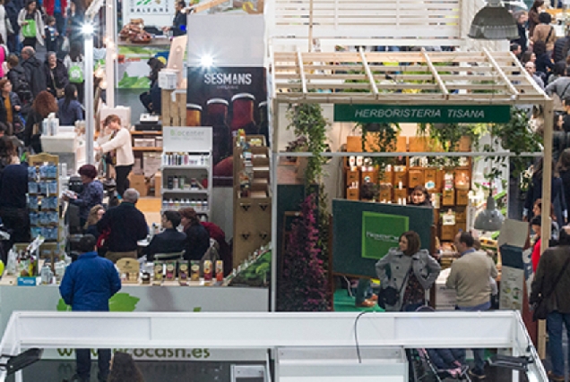 Imaxe do público do 2023 na feira Biocultura celebrada na Coruña