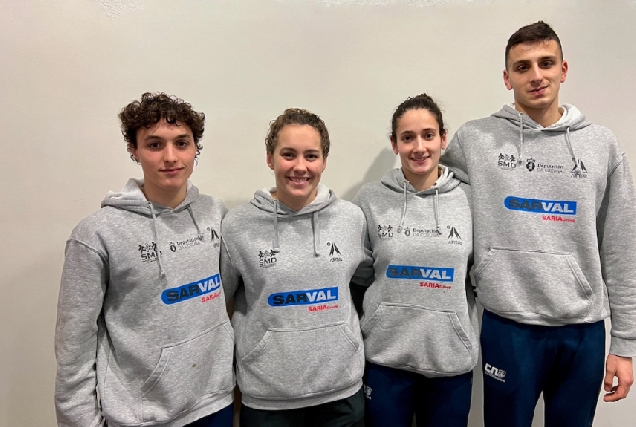 Os nadadores do Club Natación Arteixo desprazados a Sabadell