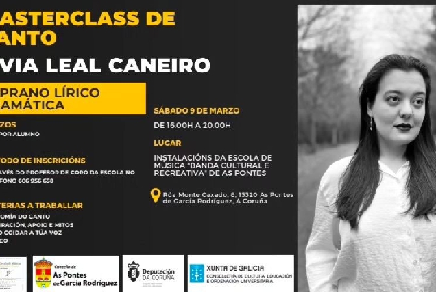 curso canto musica as pontes