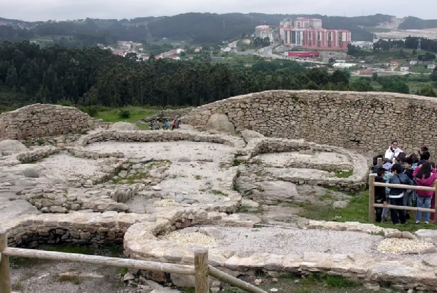 Imaxe do Castro de Elviña na Coruña