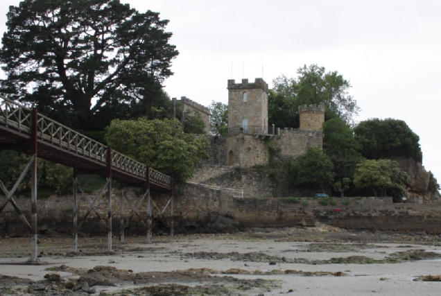 O Castelo de Santa Cruz en Oleiros