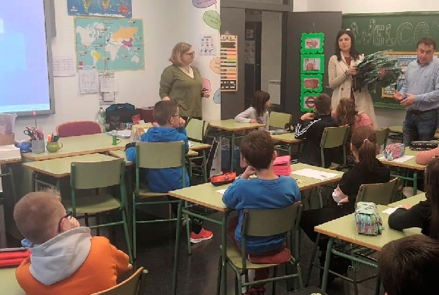 mochilas no CEIP Plurilingüe de Monterroso