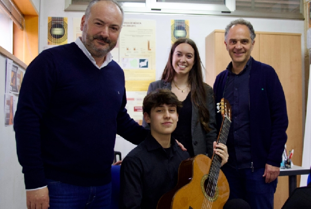 Imaxe de Daniel Sánchez Seijo, alumno do Conservatorio Municipal de Culleredo