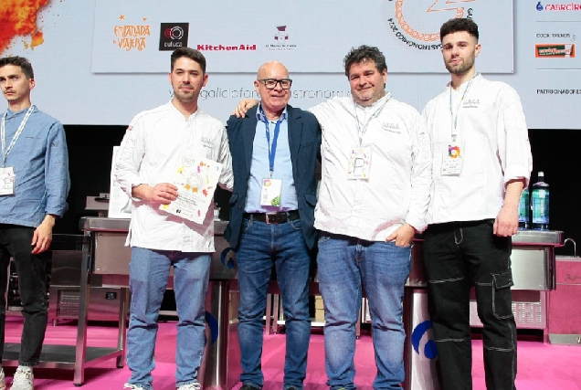 O vicepresidente da Deputación da Coruña no Galicia Fórum Gastronómico