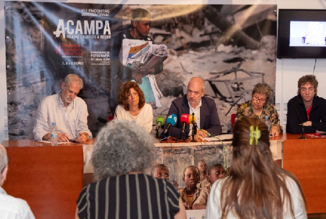 Imaxe da presentación de 'Acampa pola paz'