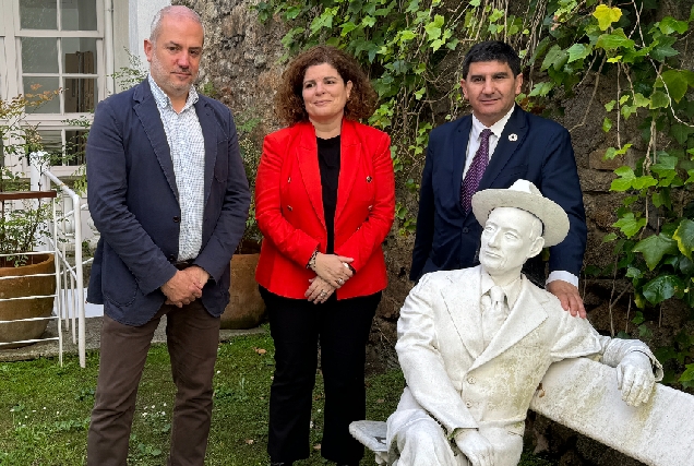 Imaxe da visita ao Museo Casares Quiroga da Coruña