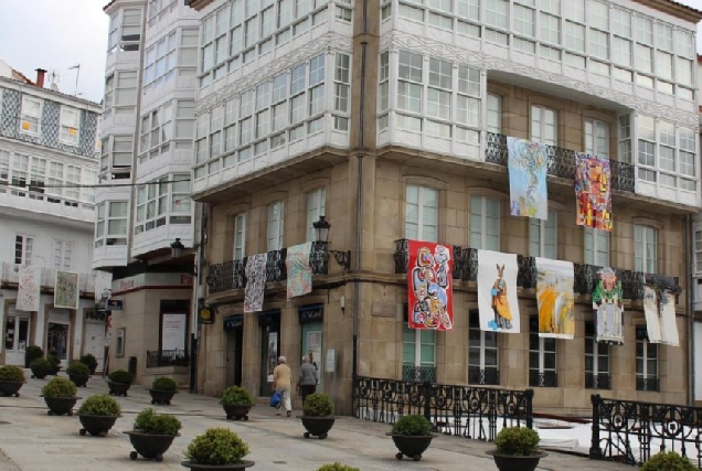 Imaxe dunha edición anterior das balconadas en Betanzos
