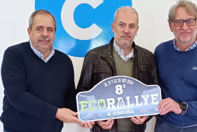 Imaxe da presentación do Eco Rallye A Coruña