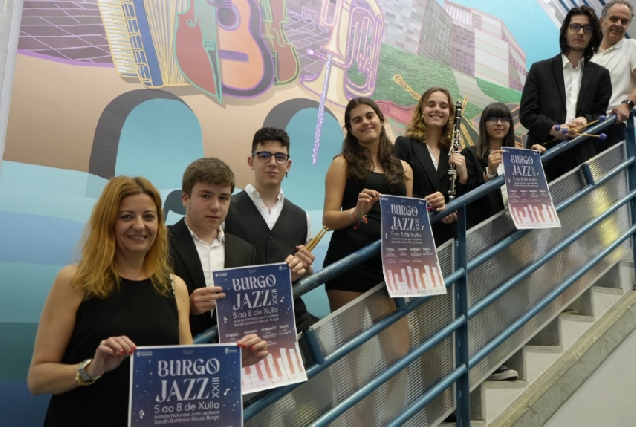 Imaxe da presentación do festival 'Burgojazz' 2024