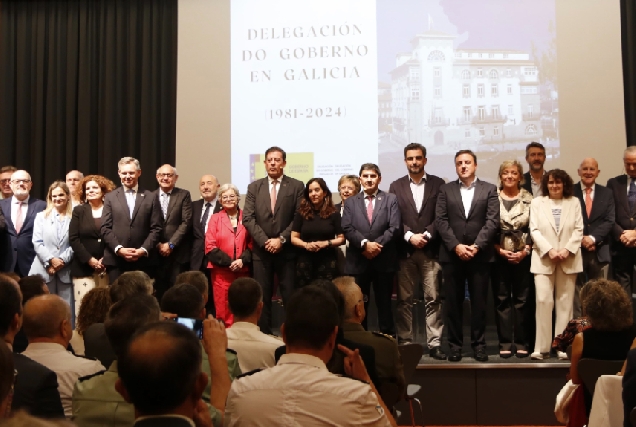 Imaxe do acto da Delegación do Goberno na Coruña