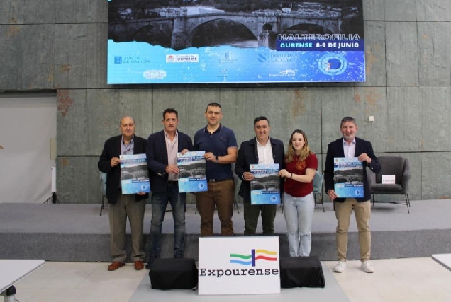 Presentación doCampionato de España Absoluto de Halterofilia e o Campionato Nacional por Federacións