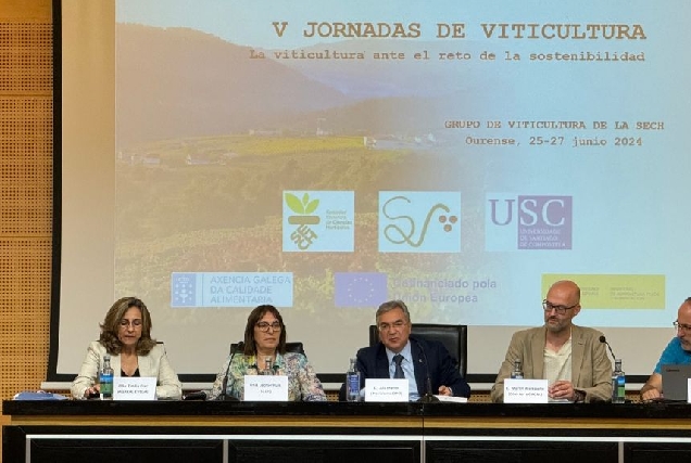 V Xornadas do Grupo de traballo de Viticultura da Sociedade Española de Ciencias Hortícolas (SECH)