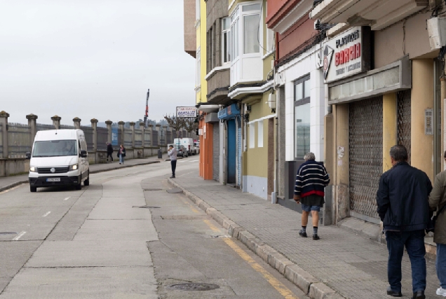 Imaxe da avenida da Sardiñeira na Coruña