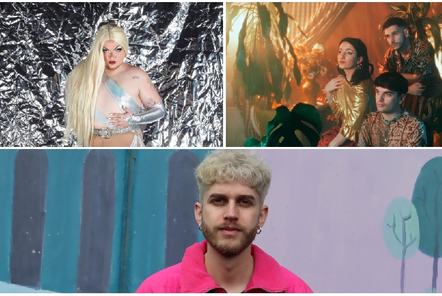 Imaxe dos artistas do Atlantic Pride do 9 de xullo