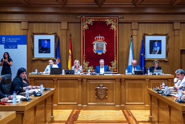 Pleno da Deputación do mes de xullo