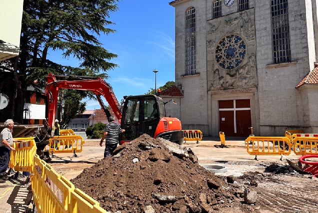 estado das obras da igrexa de culleredo