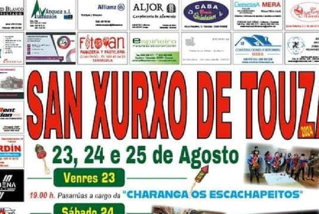 Festas de San Xurxo de Touza, 2024