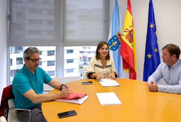 Imaxe da reunión da Xunta e do Concello de Sada