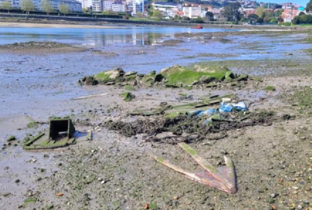 Imaxe da ría na Pasaxe en Oleiros