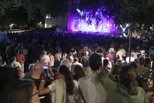 Imaxe das festas dos barrios na Coruña