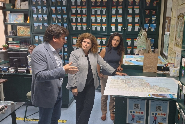 Imaxe da presentación do novo mapa da provincia da Coruña